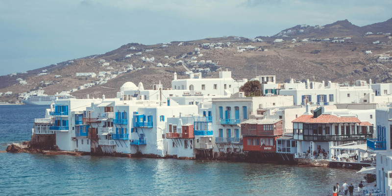 Poletno potovanje na Mikonos Grčija